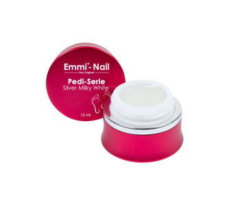 16981 Emmi Nail Pedi Silver Milky White 15ml