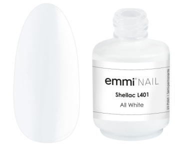 95406 Emmi Shellac UV/LED lak celobiely -L401-