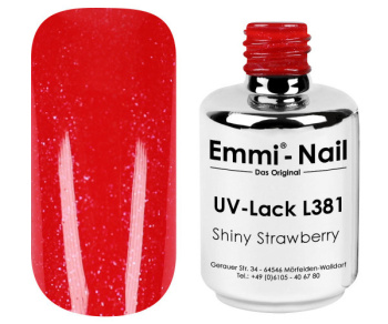 95385 Emmi Shellac UV/LED leštená lesklá jahoda -L381-