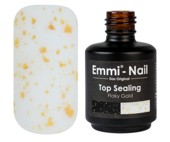 16417 Emmi Nail Sealing Gold Flaky Matt 15ml