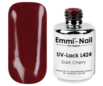 95689 Emmi Shellac UV/LED lak tmavý čerešňa -L424-