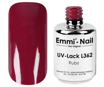 95346 Emmi Shellac UV/LED farba Ruby -L362-