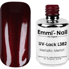 95386 Emmi Shellac UV/LED farba Metallic Merlot -L382-