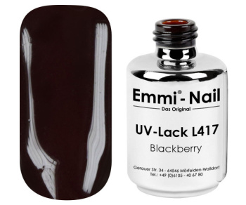 95690 Emmi Shellac UV/LED farba Blackberry -L417-