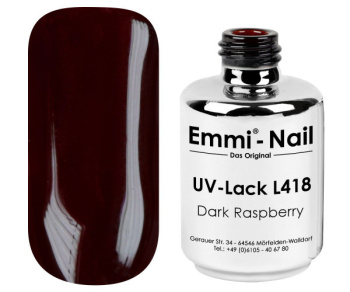 95691 Emmi Shellac UV/LED lak tmavý malinový -L418-