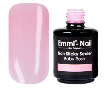 16846  Emmi Nail Non Sticky Sealer Baby Rose 14ml