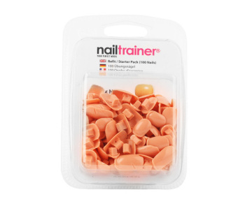 70301 Nailtrainer cvičné nechty - 100 náplne v balení