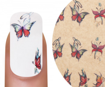 80253 Emmi Nail Water Tattoo Butterfly