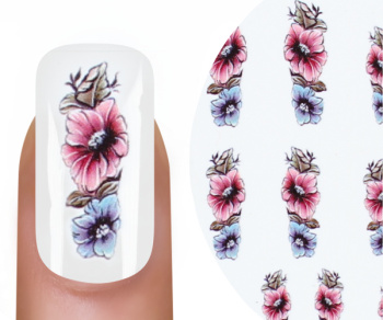 80224 Emmi Nail Water Tattoo Vintage Rose