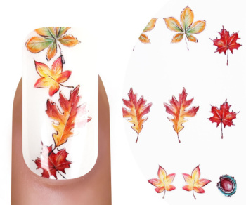 80133 Emmi-Nail Water Tattoo Foliage