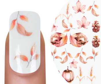 16769 Emmi-Nail Water Tattoo Autumn Leaves