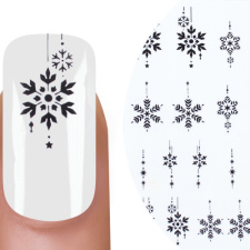 80239 Emmi Nail Water Tattoo Snehové vločky