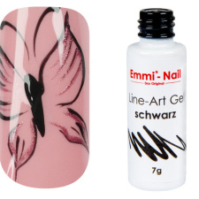 16470 Emmi Nail Line Art Gel "čierna" 7g