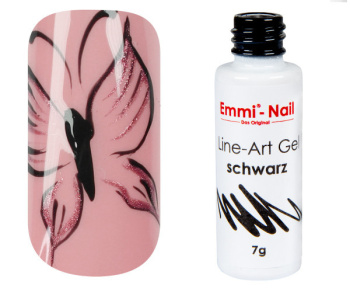 16470 Emmi Nail Line Art Gel "čierna" 7g