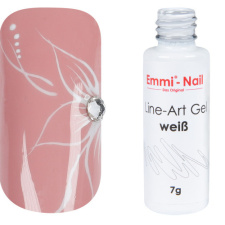 16471 Emmi Nail Line Art Gel "biely" 7g