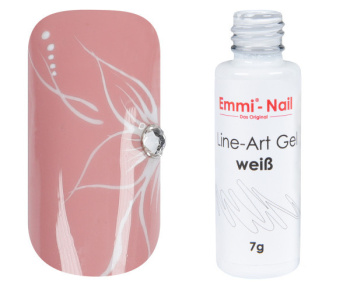 16471 Emmi Nail Line Art Gel "biely" 7g