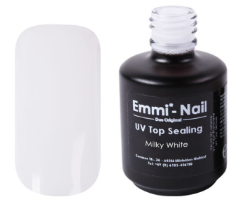 16182 Emmi Nail UV/LED Top Sealing Milky White 15ml