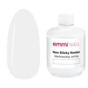 17985 EMMI-NAIL NON STICKY SEALER WEDNESDAY WHITE 15ML