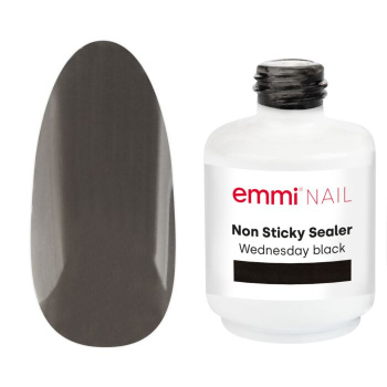 17984 EMMI-NAIL NON STICKY SEALER ZÁVEREČNÝ LESK WEDNESDAY BLACK