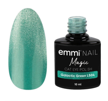 Shellac UV/LED-Lack Magic Cat Eye Galactic Green -L504-