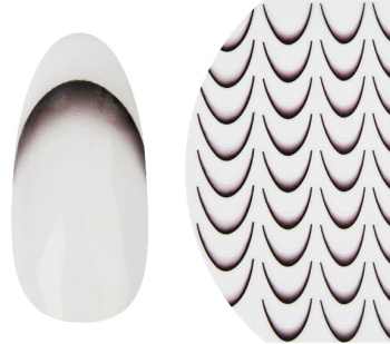 Emmi-Nail Babyboomer Gradient French Nail Sticker Nr.7