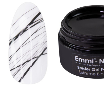 17114 Emmi-Nail Spider Gel Extreme black 8g -F457-