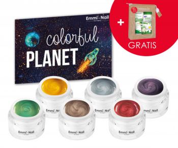 00217 Emmi-Nail Farbgel-Set "Colorful Planet"